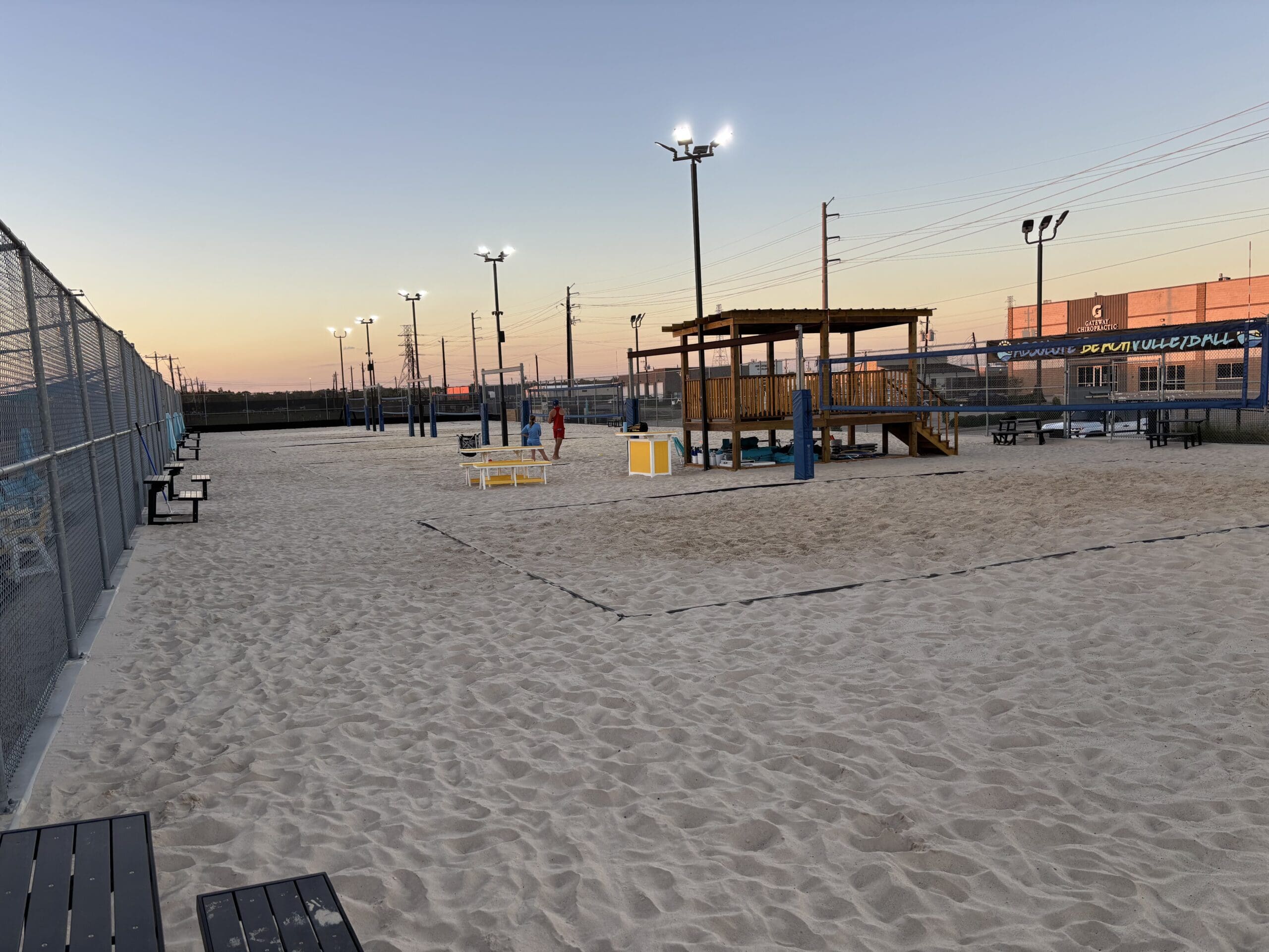 beach facility